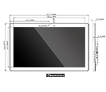 Snappy 27-inch counter display for information and promotions model-GI9411AW 6