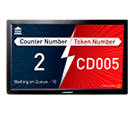 Snappy 27-inch counter display for information and promotions model-GI9411AW 1