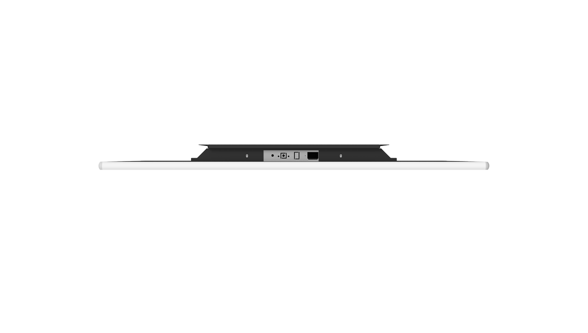 Snappy 32-inch counter display for information and promotions