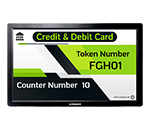 Snappy 32-inch counter display for information and promotions model-GI8911AW