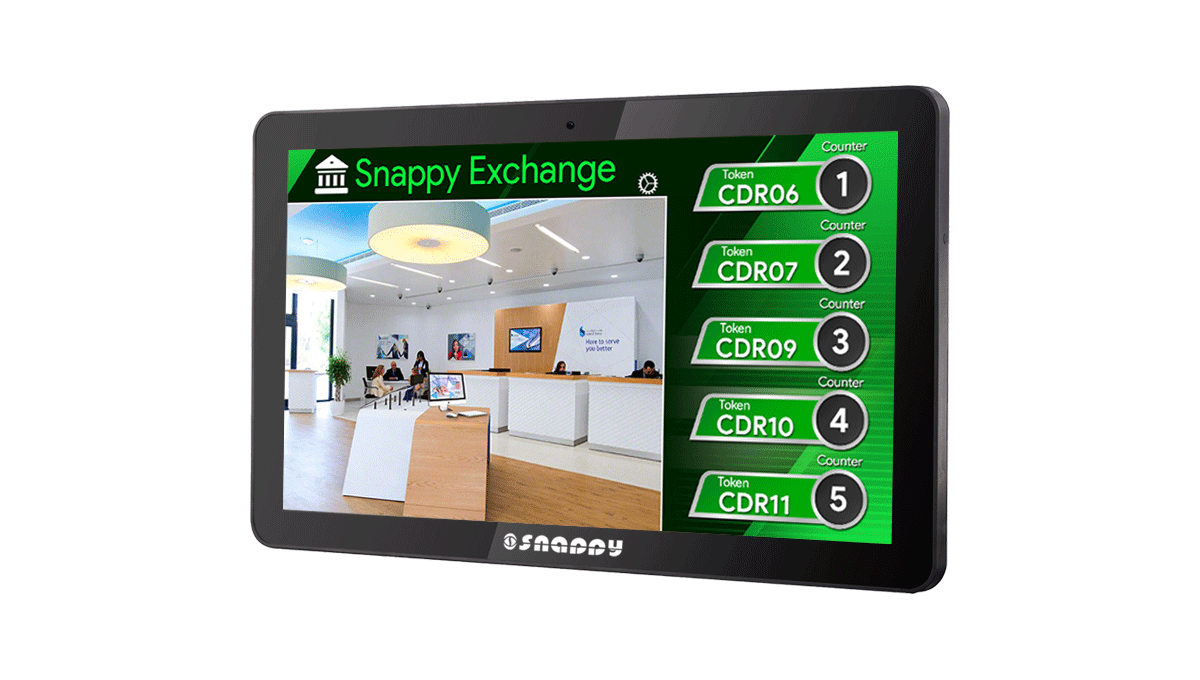 Snappy | Queue Status Display System - 18.5inch ER-CD18-QDS