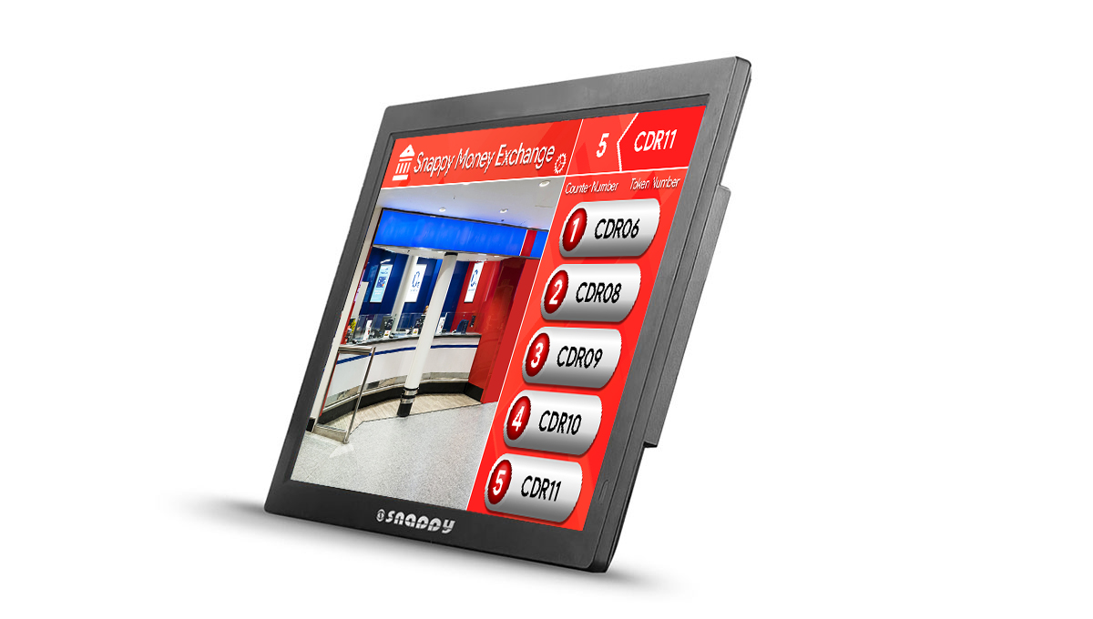 Snappy | Queue Status Display System - 18.5"- G10211AW-QDS