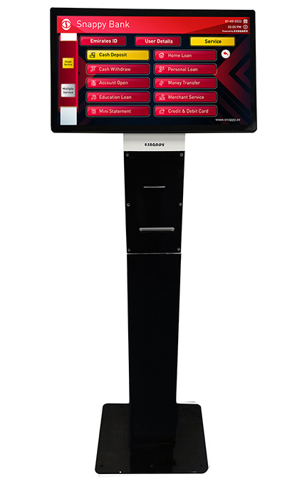 Snappy Ticket Dispenser Freestand 21.5 Inch for Efficient Ticket Management model-SNY-FS-TDK-215