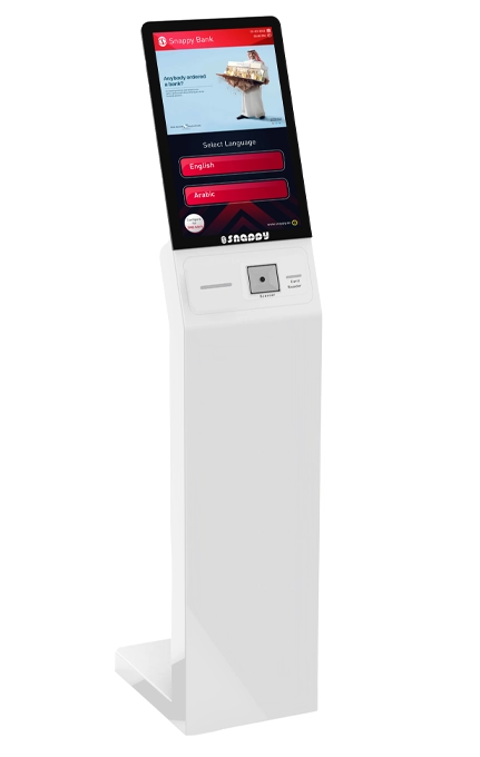 Snappy Ticket Dispenser Freestand 21.5 Inch for Efficient Ticket Management model-SNY-FS-TDK-215