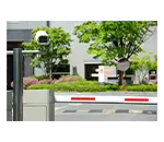 Galvanized parking CCTV pole