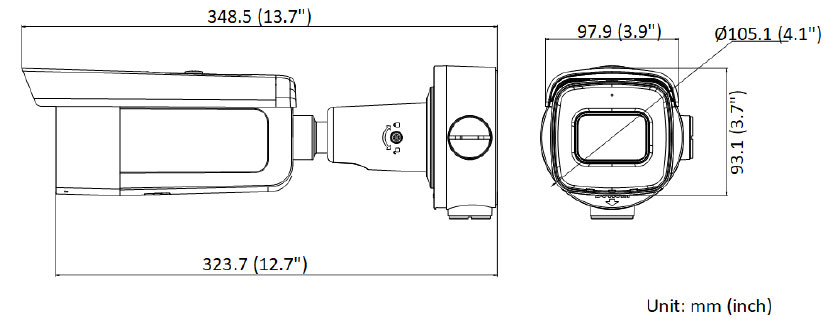 Small-IR-Bullet-4mp-Camera