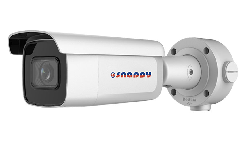 snappy 4 Megapixel Bullet Network Camera for High-Resolution Outdoor Security Surveillance