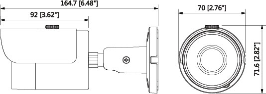 1. 3MP Bullet Camera