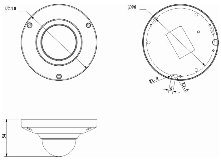 Mini Dome wifi camera