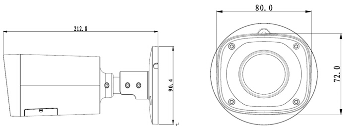 3MP Bullet water proof Camera