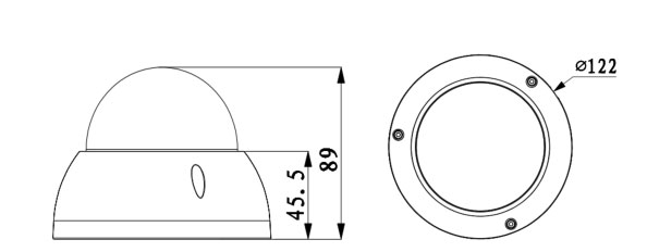 3MP Bullet water proof Camera