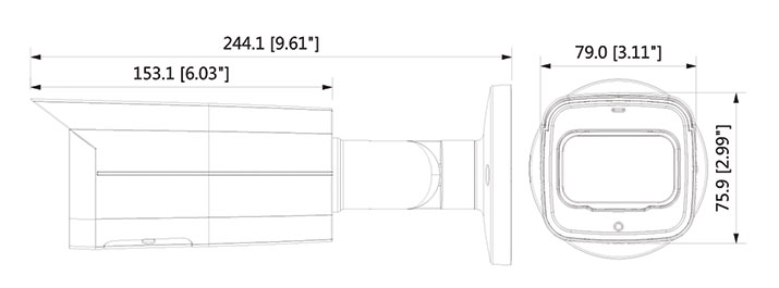 bullet-5mp-dimension