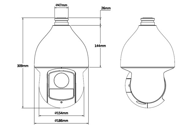 20x IR PTZ Camera