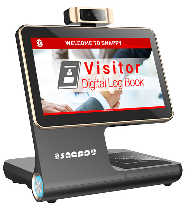 Digital Visitor model-SE-CG018 Registration Desk Mount for Secure and Paperless Visitor Logs-1