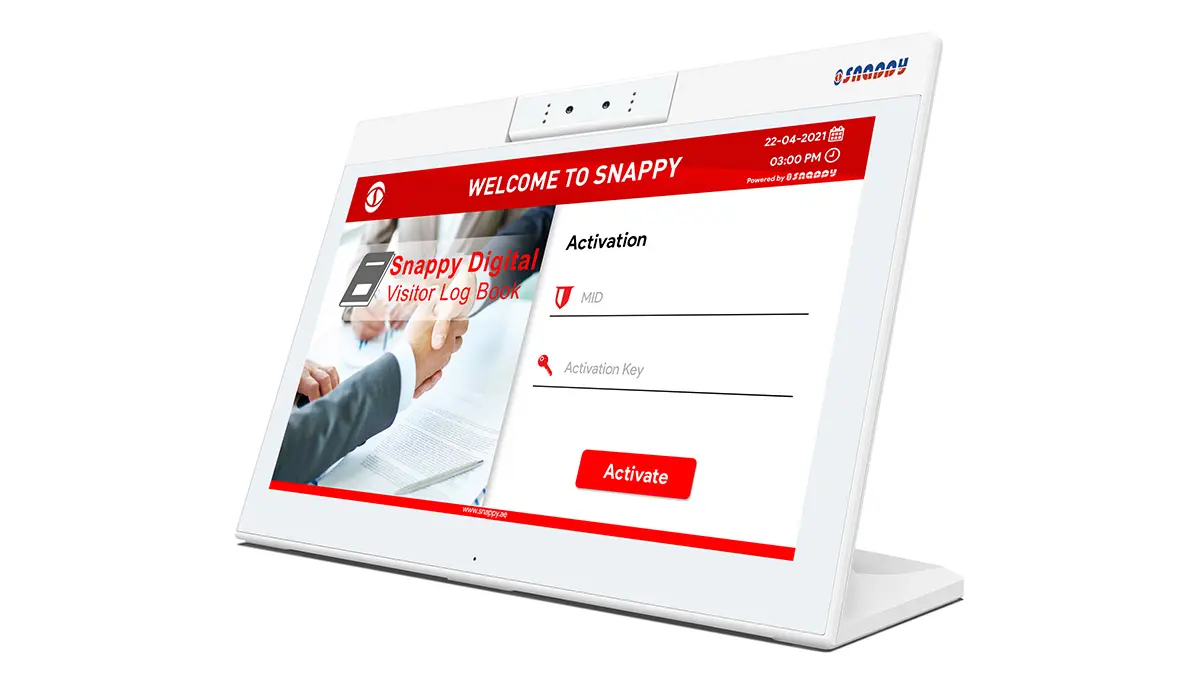 snappy visitor log book L-type SNY-PUI-0199M-N