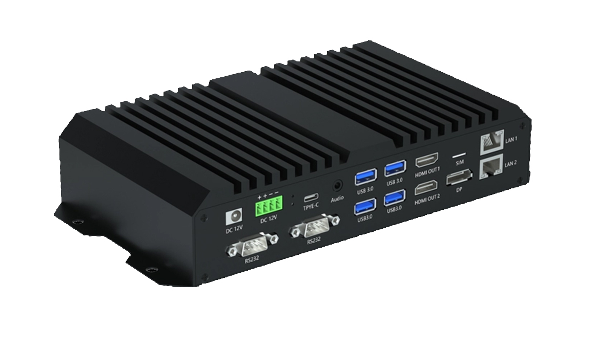 snappy front side view of a visitor digital log book server device with user interface