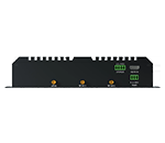snappy back view of a digital log book server device in an office environment