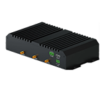 snappy back side view of a digital log book server device in an office environment
