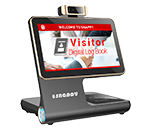 Digital Visitor model-SE-CG018 Registration Desk Mount for Secure and Paperless Visitor Logs -1