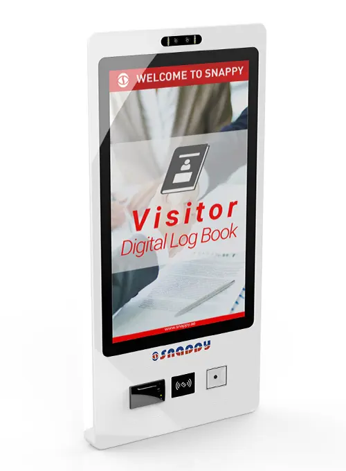 Snappy Visitor Logbook Wallmount for Efficient Visitor Tracking and Check-In model si906G-c54 devices-1