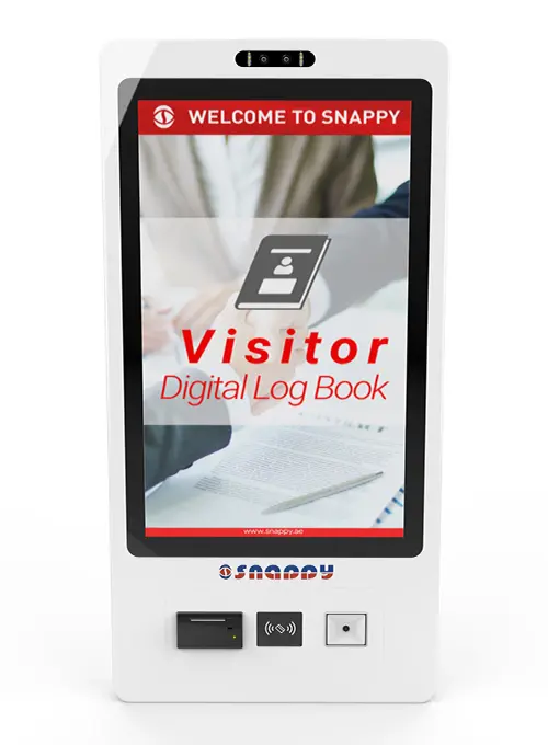 Snappy Visitor Logbook Wallmount for Efficient Visitor Tracking and Check-In model si906G-c54 devices-3