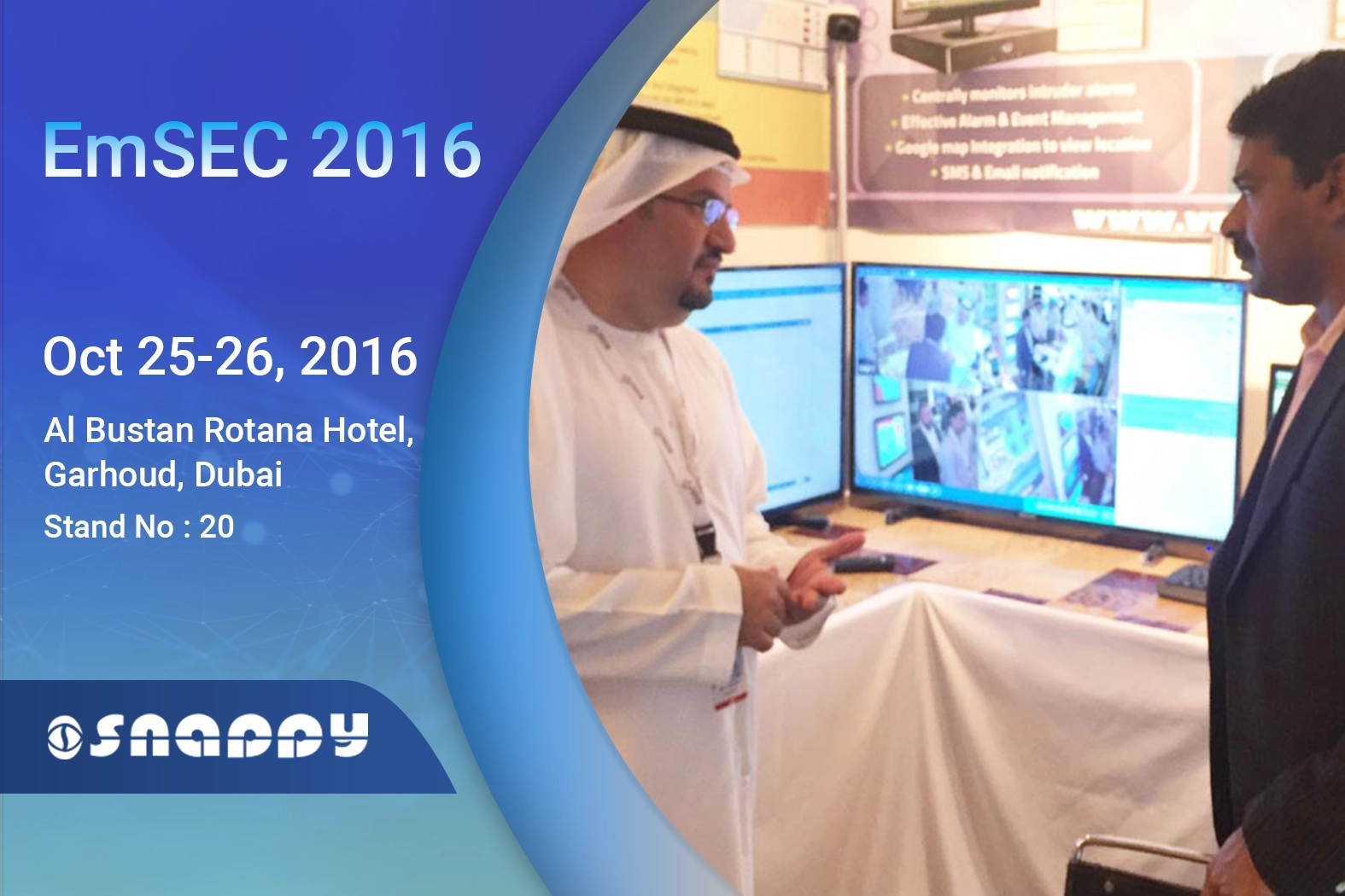 Snappy groundbreaking security technology showcased at EmSEC 2016