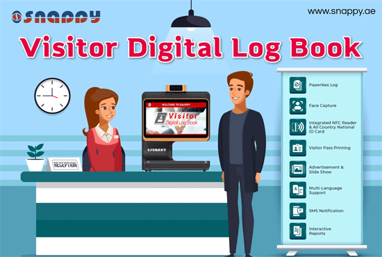 Interative modern visitor management by snappy