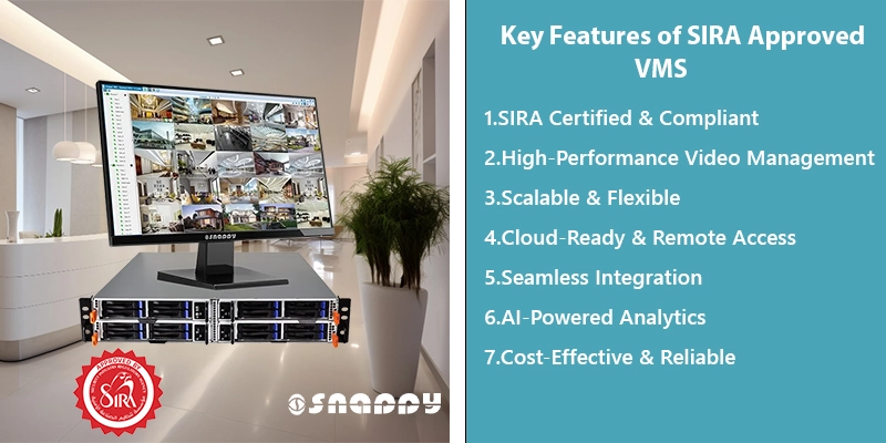 SIRA Approved Snappy Video Management System for Efficient Management