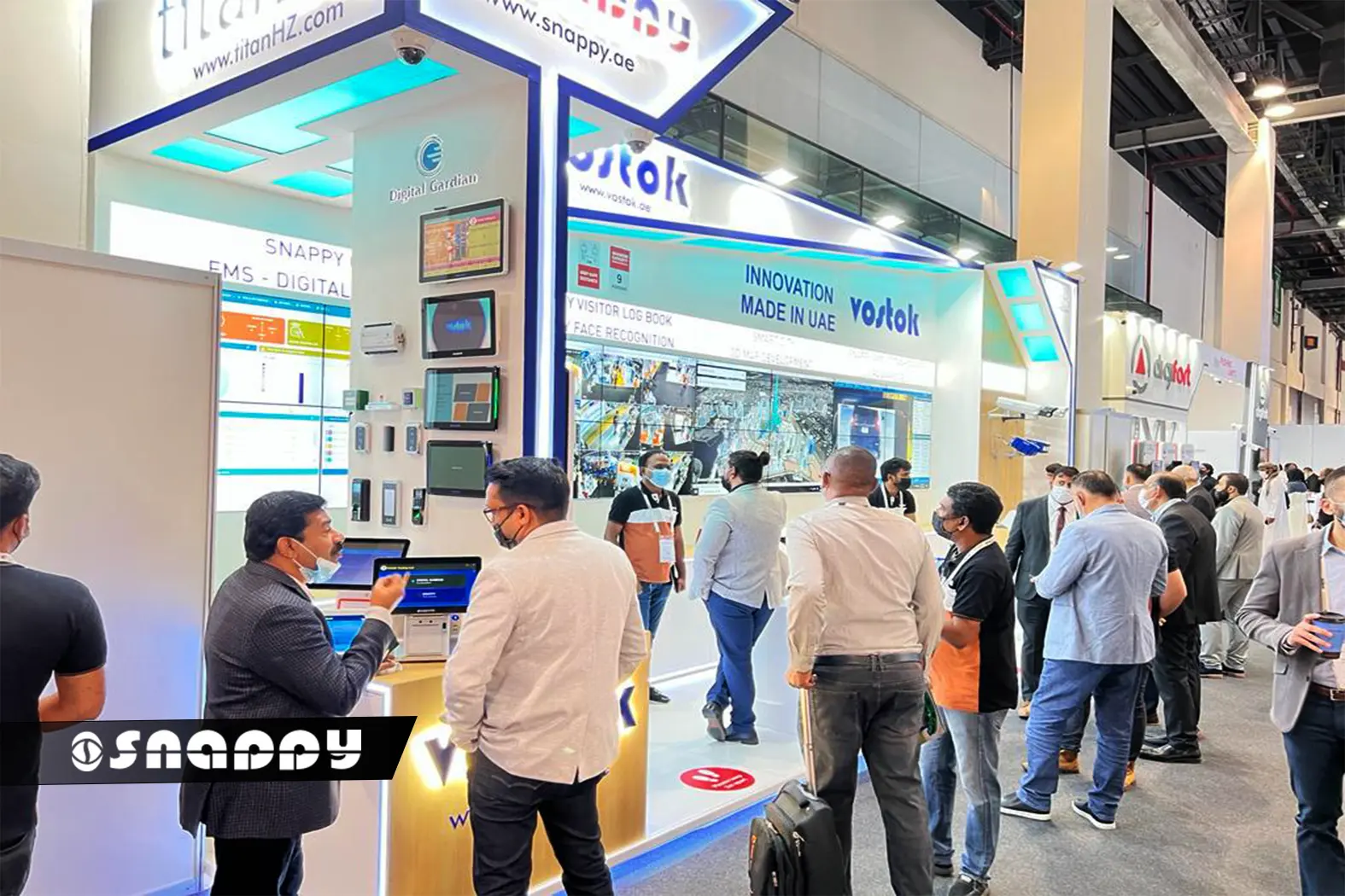 Snappy engages visitors with innovations at INTERSEC 2022