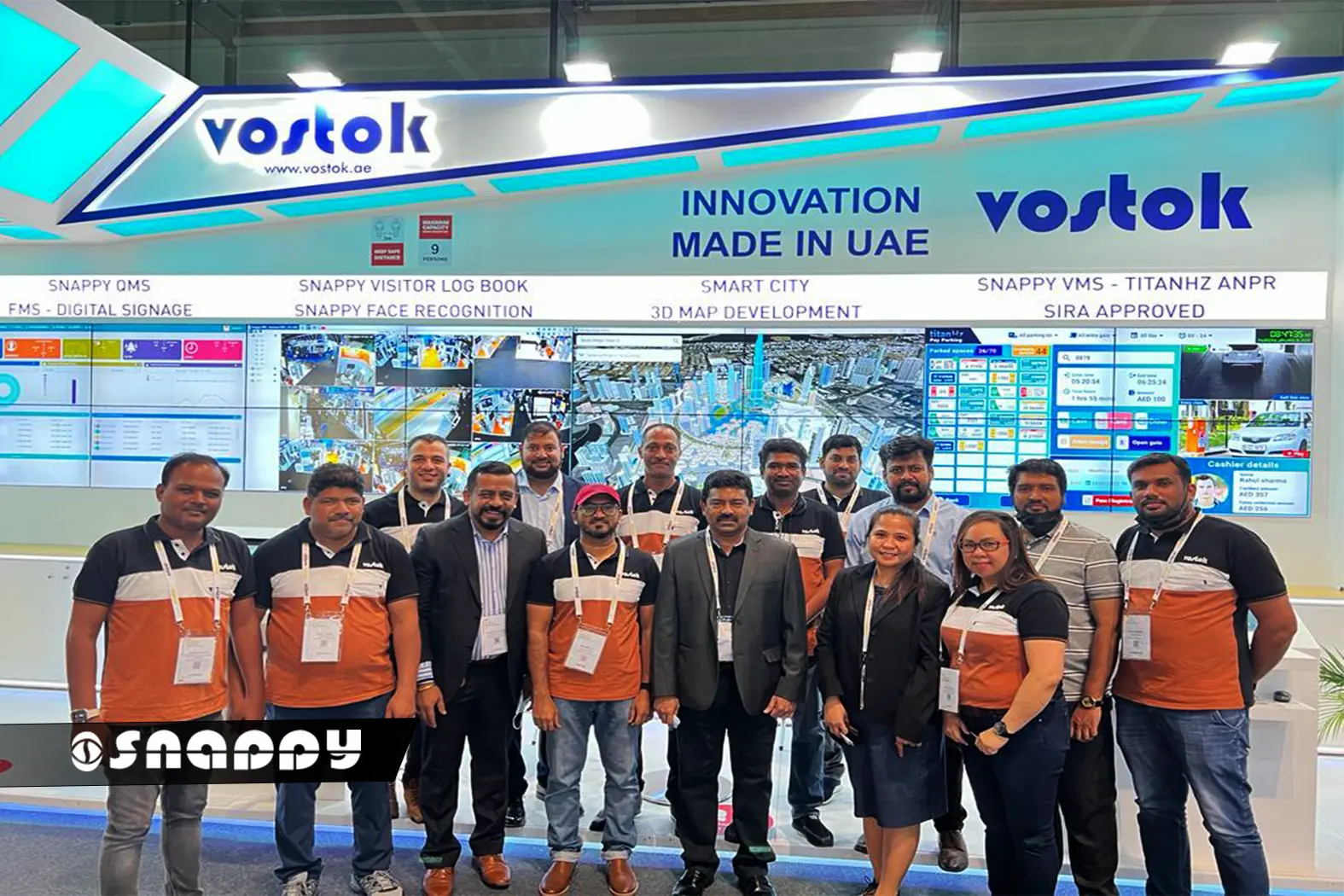 Snappy showcasing technological excellence at INTERSEC 2022