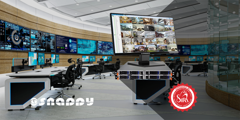 Snappy Video Management System (VMS) providing scalable and secure video surveillance in the UAE