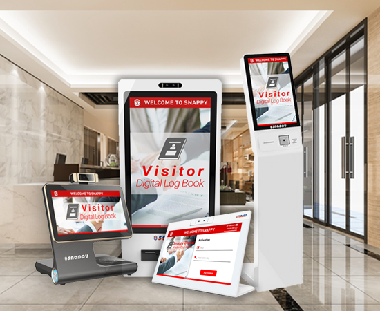 Snappy Visitor Digital Log Book - Smart Check-in Kiosks for Efficient Visitor Management with various models