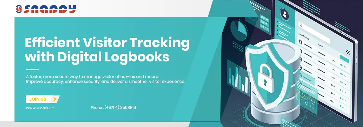 Visitor management with digital logbook solution