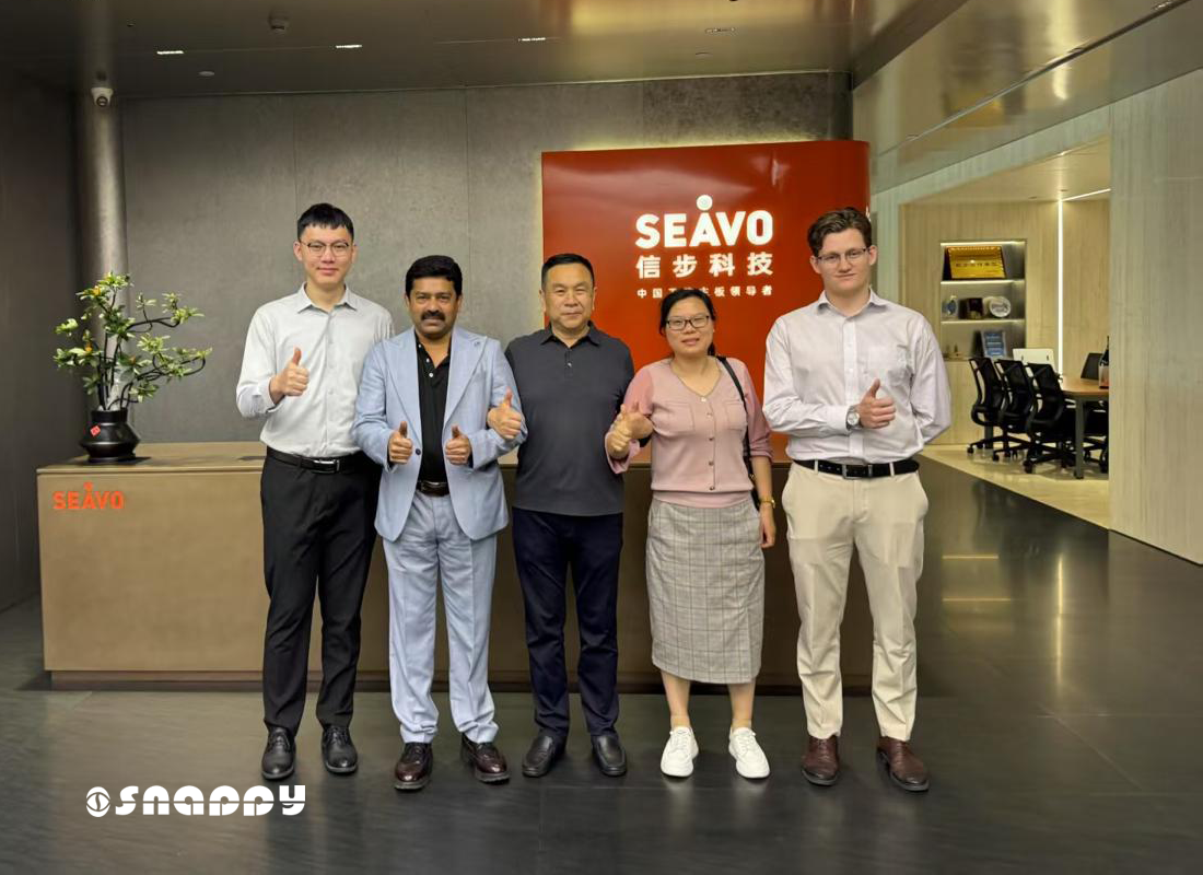 Vostok CEO visit to SEAVO Technology Shenzhen