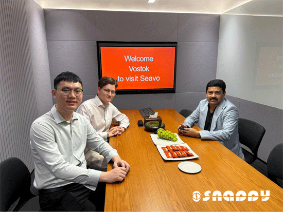 SEAVO Technology Shenzhen meeting with Vostok CEO